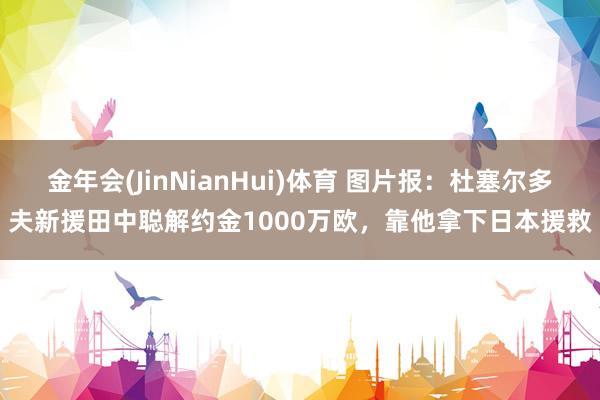 金年会(JinNianHui)体育 图片报：杜塞尔多夫新援田中聪解约金1000万欧，靠他拿下日本援救